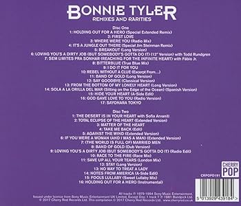 Bonnie Tyler　ヒーロー　12 リミックス 収録 貴重 CD TYLER,BONNIE - Remixes & Rarities Deluxe Edition - Amazon